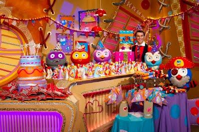 Giggle and Hoot set, ABC TV